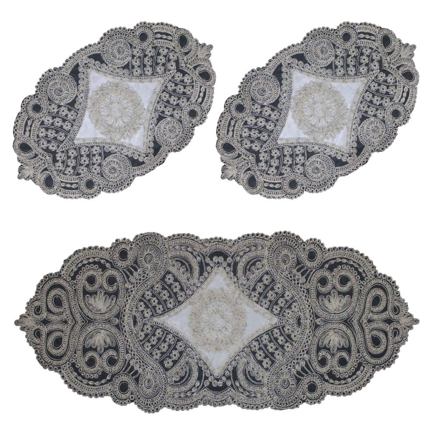 راهنمای تصویری گره زدن رومیزی به روش‌های مختلف و ایجاد ظاهری متفاوت