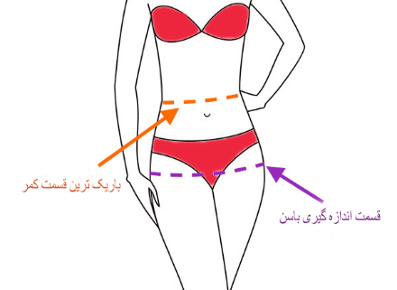 انواع سایز شورت زنانه