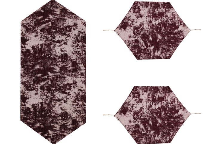 ست رومیزی 3 تکه مدل M_6143