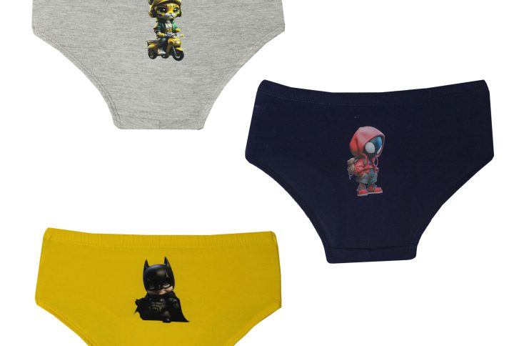 شورت پسرانه مدل M-BAR_6853 بسته 3 عددی