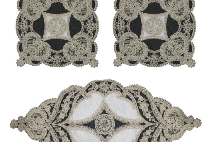 ست رومیزی 3 تکه مدل M_7214