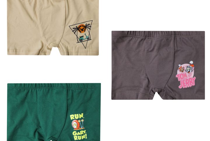 شورت پسرانه مدل M-BAR_7187 بسته 3 عددی